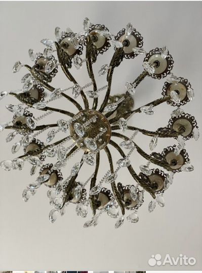 Люстра хрустальная