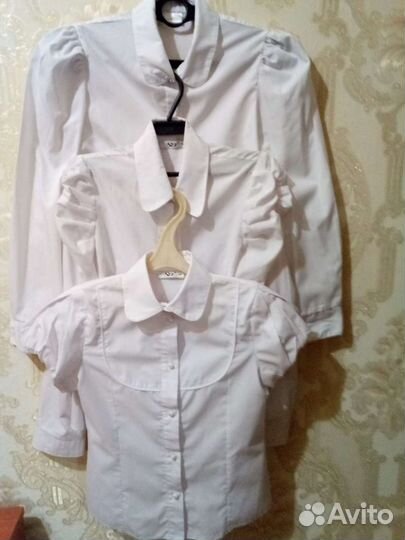 Блузки к школе 38-42 раз