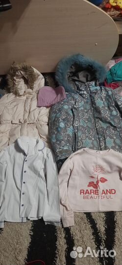 Большой пакет вещей для девочки