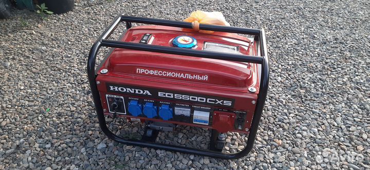 Генератор бензиновый honda eg 5500cxs