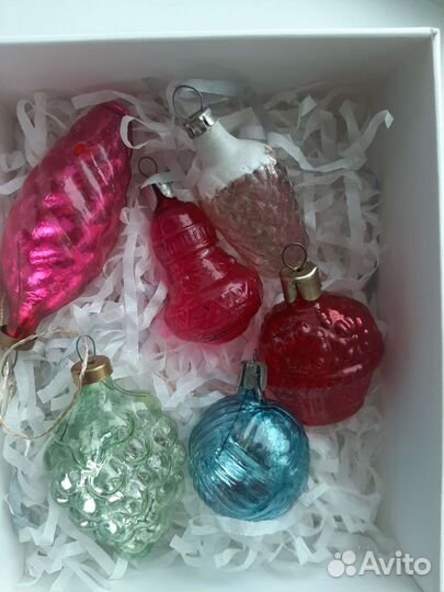 Елочные игрушки СССР Льдинки