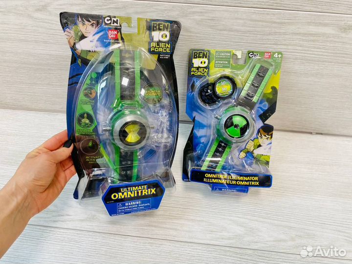 Бен Тен 10, часы детские Омнитрикс, Бэн