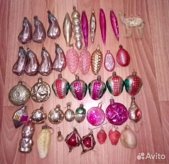 Ёлочные игрушки СССР