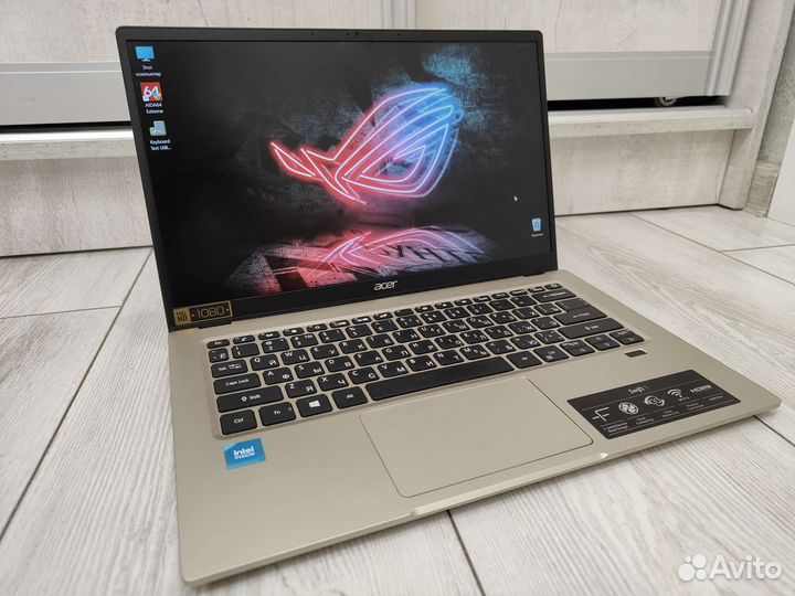 Мощный 2021 / IPS /10-го N4500 / UHD / SSD / ак 5ч