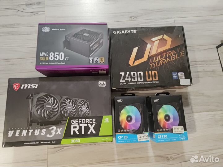 Игровой компьютер i5 10600kf/ RTX 3080 OC/ 32gb