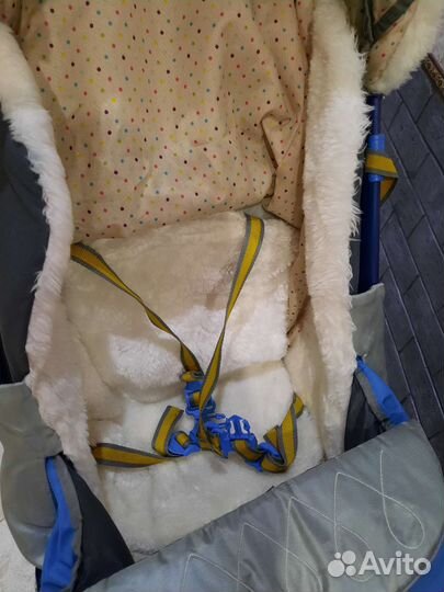 Детские санки коляска nika 7-2