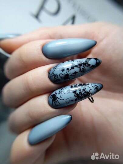 Наращивание ногтей гель-лак