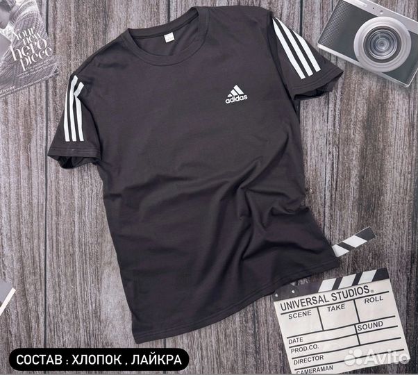 Футболка adidas original мужская 48-58р