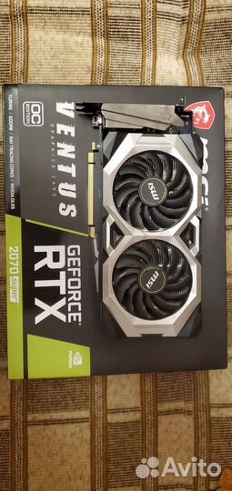 Msi nvidia geforce 2070 ventus super