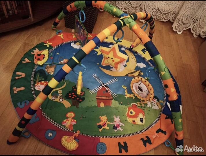 Детский музыкально-развивающий коврик