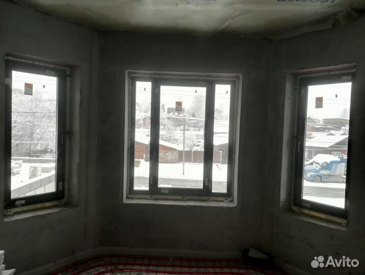 Окна для коттеджей под заказ