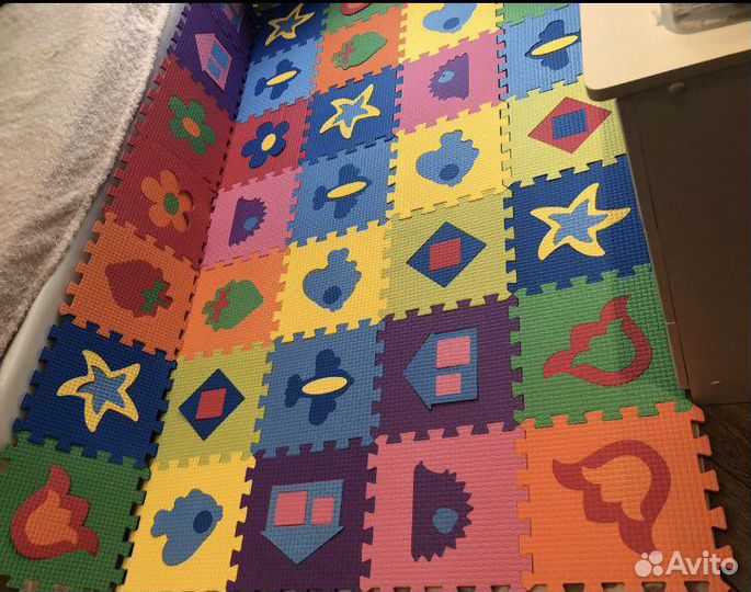 Коврик пазл новый