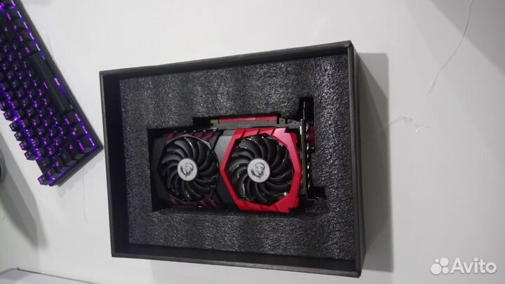 Видеокарта MSI 1050 Ti Gaming X