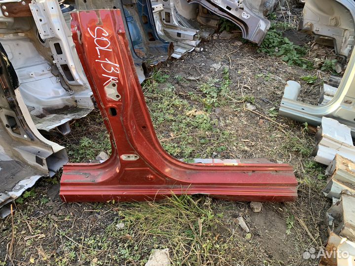 Порог со стойкой правый Hyundai Solaris 2011-2017