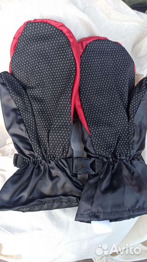 Перчатки тёплые на флисе, непромокаемые