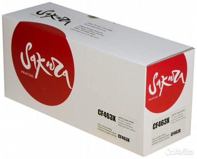 Картридж Sakura sacf463X 1407846