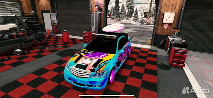 Винилы в car parking