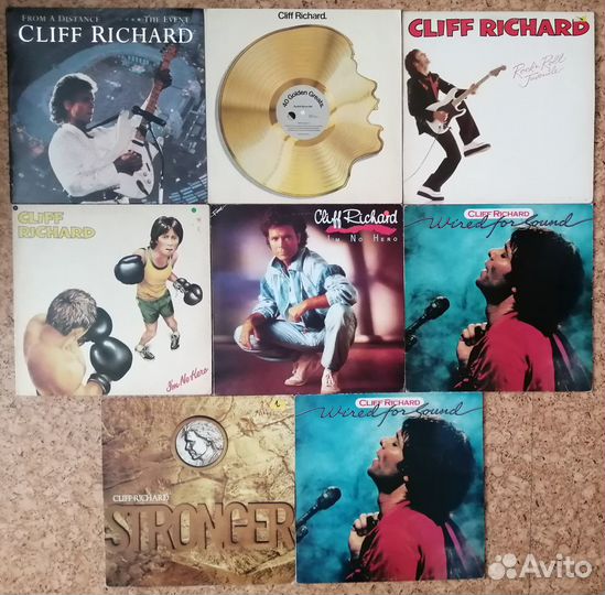 Винил jazz,D.Summer,C.Richard,History of Rock