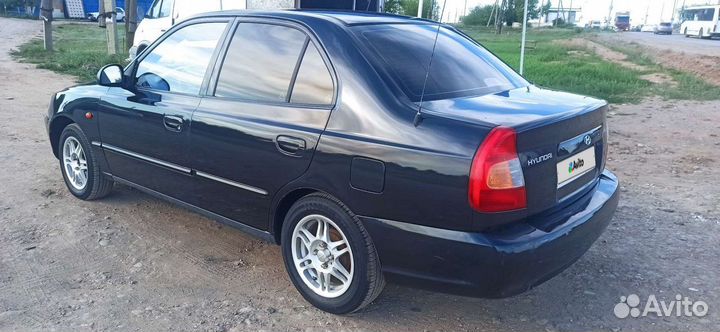 Hyundai Accent 1.5 AT, 2007, 250 000 км