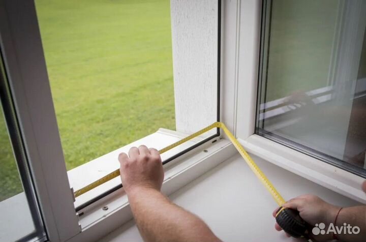 Установка москитных сеток на окна