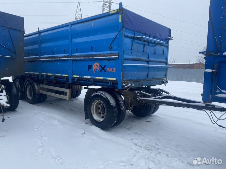 Прицеп зерновоз FOX Trailer Зерновоз-бортовой 3 оси, 2020