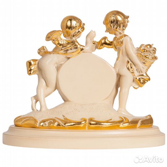 Часы настольные Путти малые Айвори