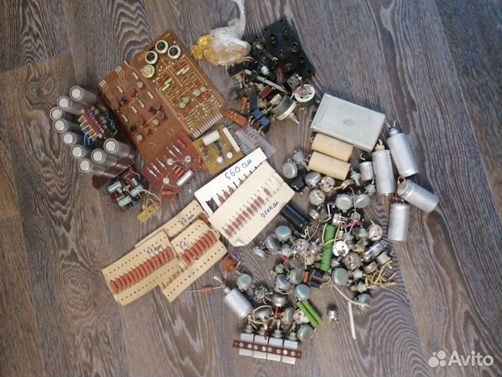Радио детали, платы, зап. части СССР
