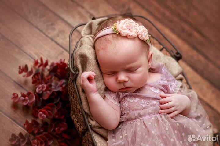 Фотосессия новорожденных