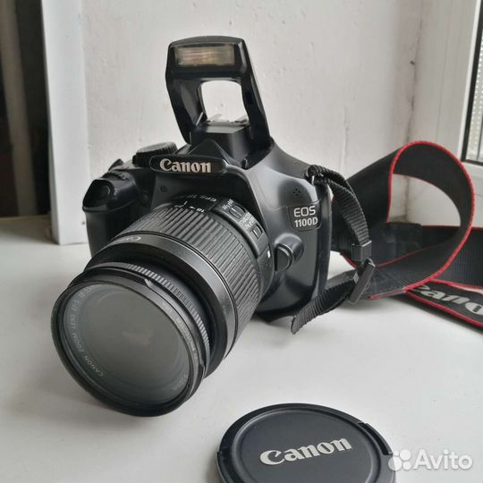 Зеркальный фотоаппарат canon eos 1100d