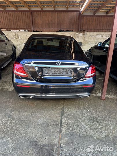 В разборе mercedes w213 e400 4 matic