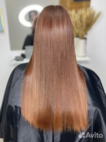 Модель на кератиновое выпрямление, ботокс