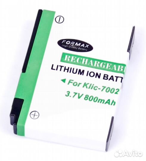 Аккумулятор Klic-7002 Formax для kodak