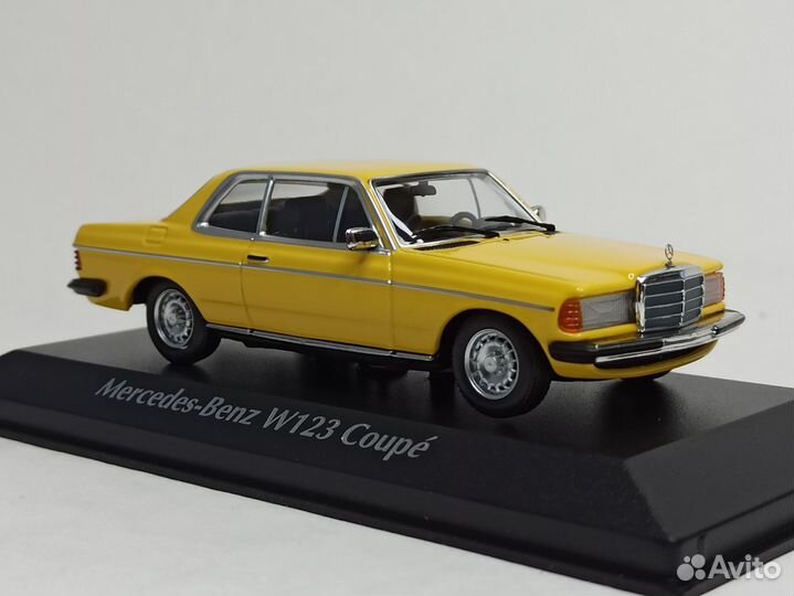 Mercedes W123 Coupe 1:43 Maxichamps