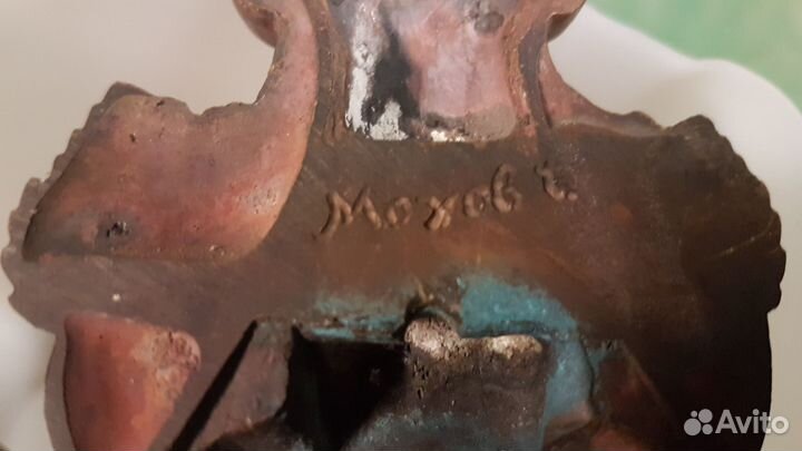 Канделябр бронзовый старинный