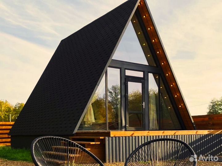 Дом А-Фрейм под ключ