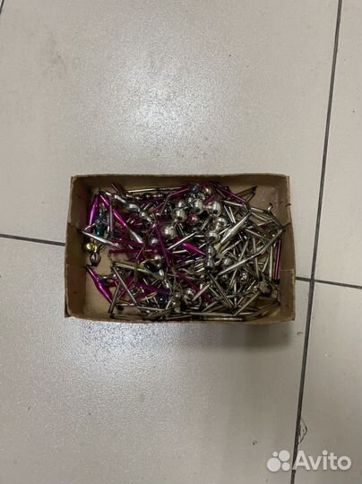 Елочные игрушки СССР одним лотом