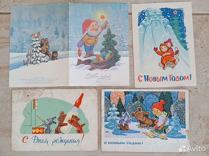 Открытки Зарубин, Шварц