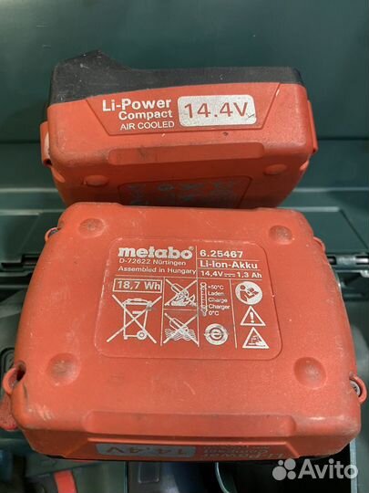 Шуруповерт metabo bs 14.4 LT impuls