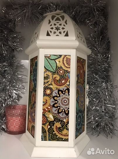 Фонарь для свечи (ночник)