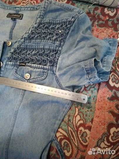 Джинсовое платье