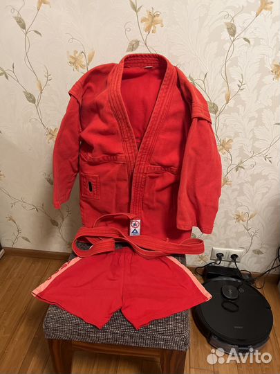 Самбовка с шортами и борцовками