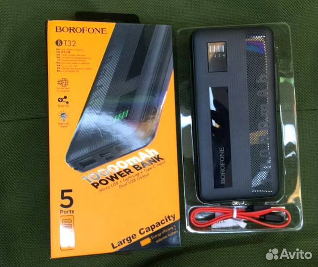 Внешний аккумулятор 10 000 mAh