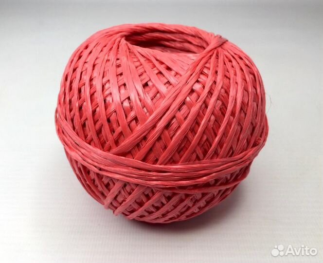 Шпагат полипропиленовый красный 150 м