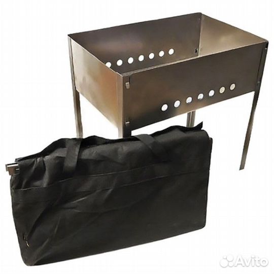 Мангал Стандарт-Лайт 500х300х500 сталь 0,5 шампур