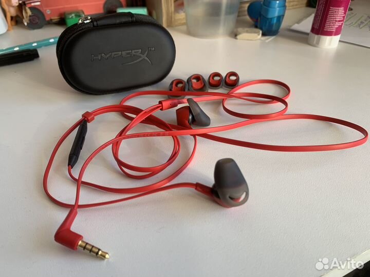 Проводная гарнитура HyperX cloud earbuds