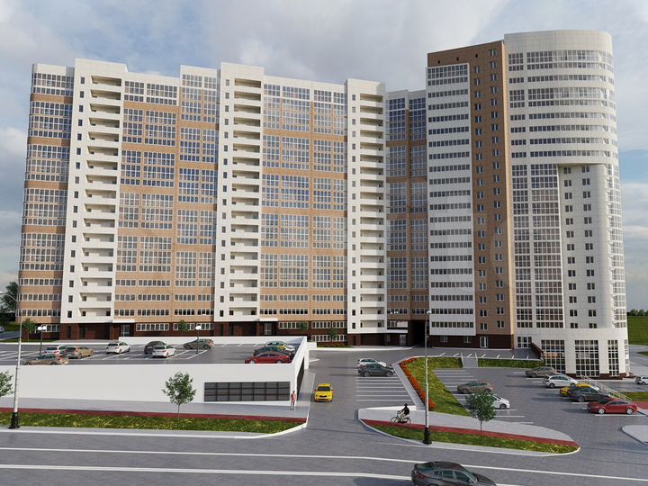 1-к. квартира, 33,9 м², 1/20 эт.