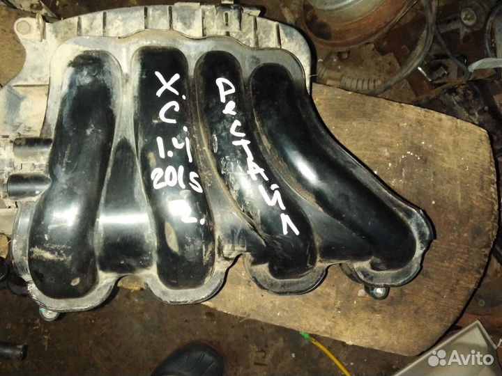 Впускной коллектор Хендай Солярис 1.4 2015г(рестай