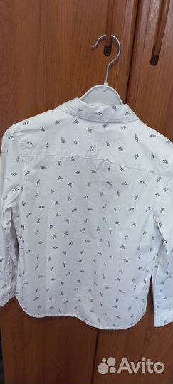 Рубашка для мальчика 122 новая