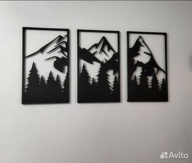 Панно из дерева