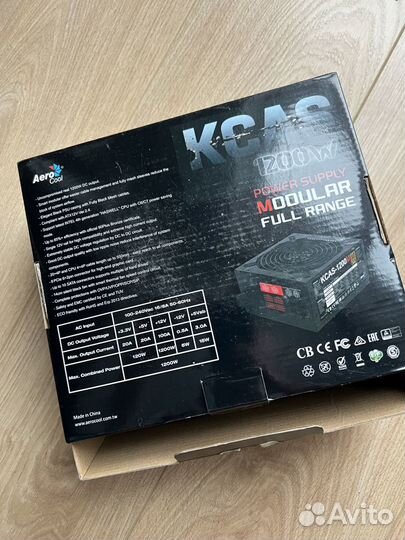 Бп Aero Cool kcas 1200w Bronze